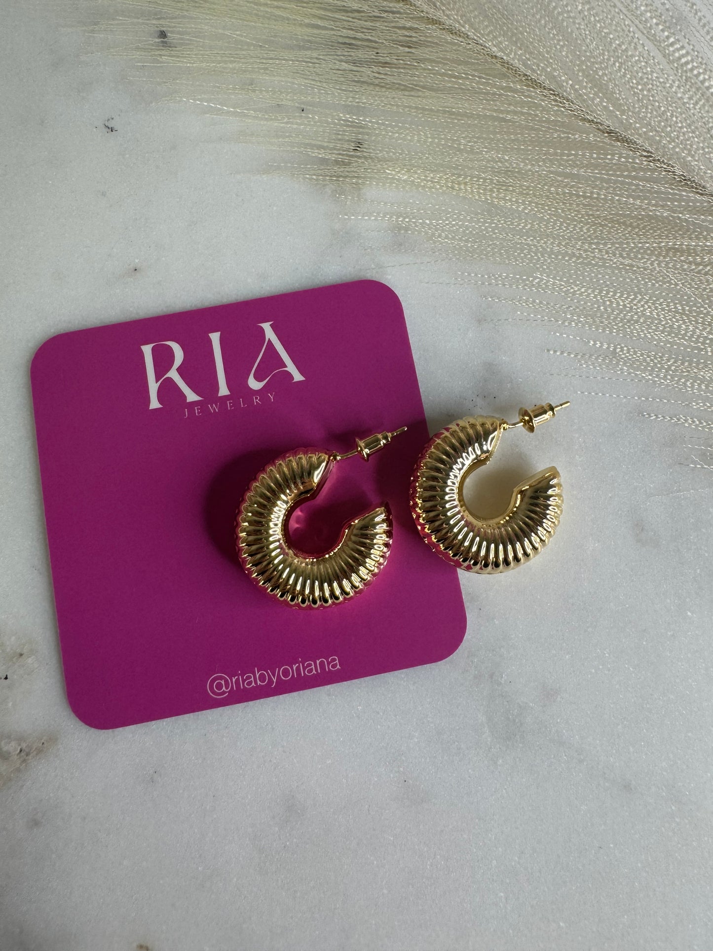 Gold Hoops Small