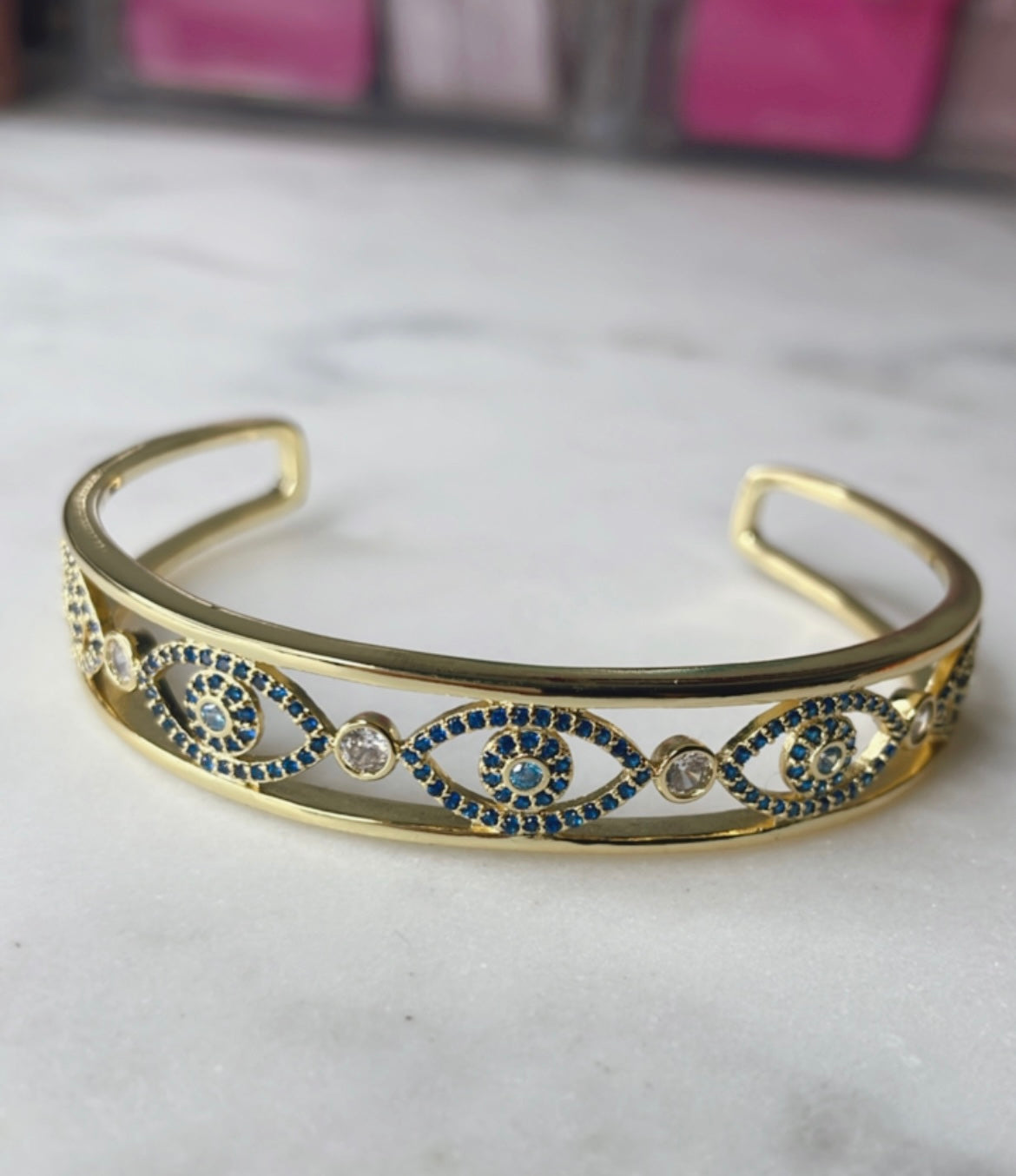 Evil Eye Tennis Bangle