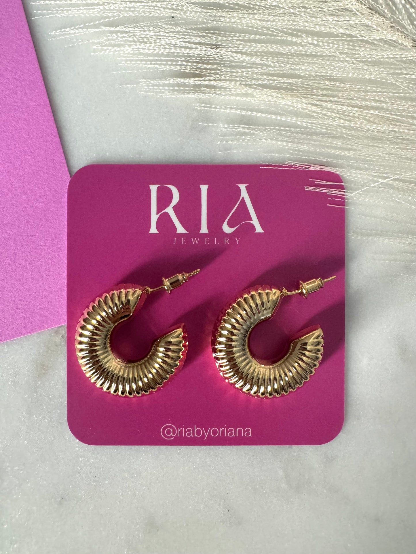 Gold Hoops Small