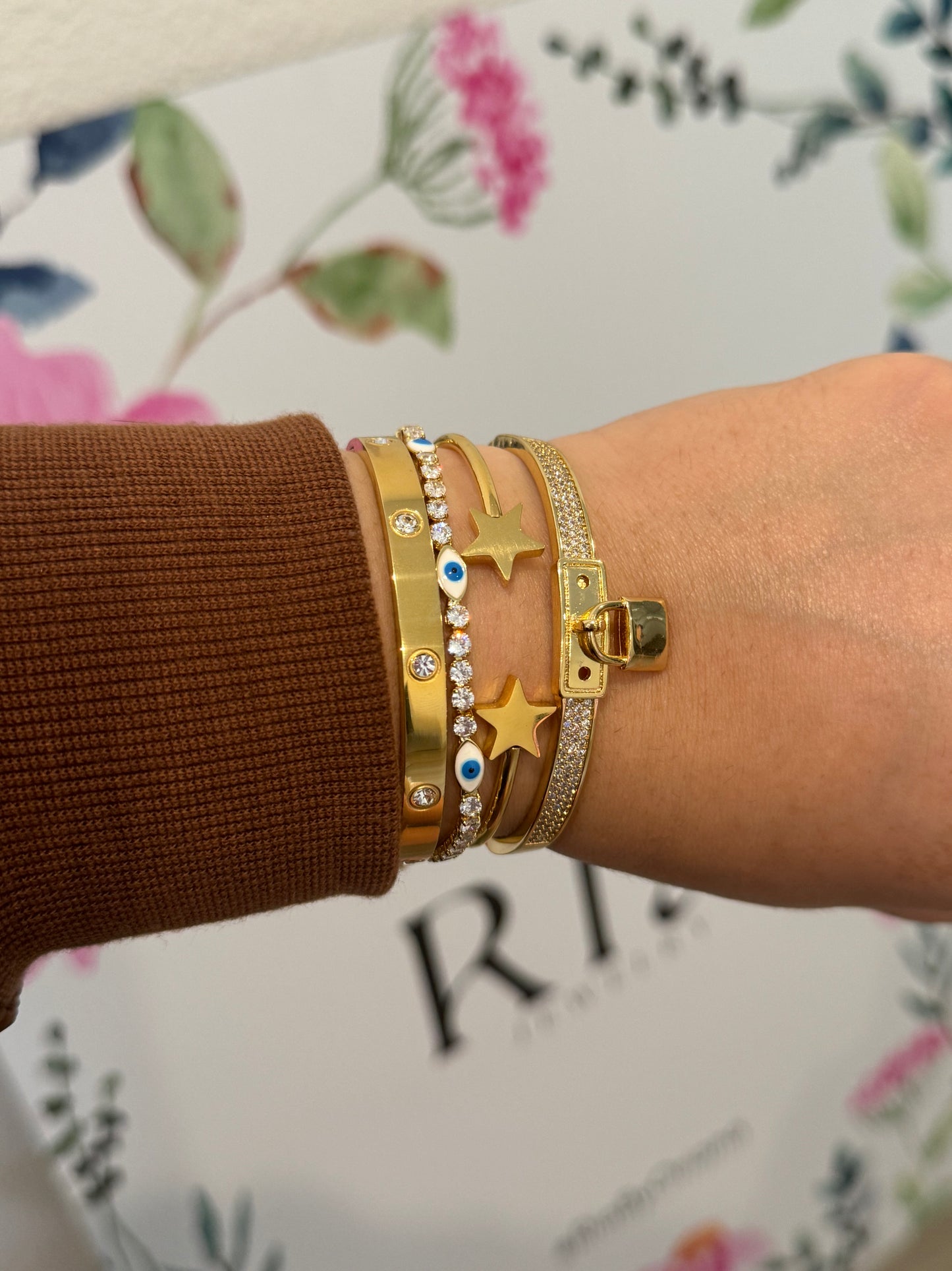 Evil Eye Tennis Bracelet