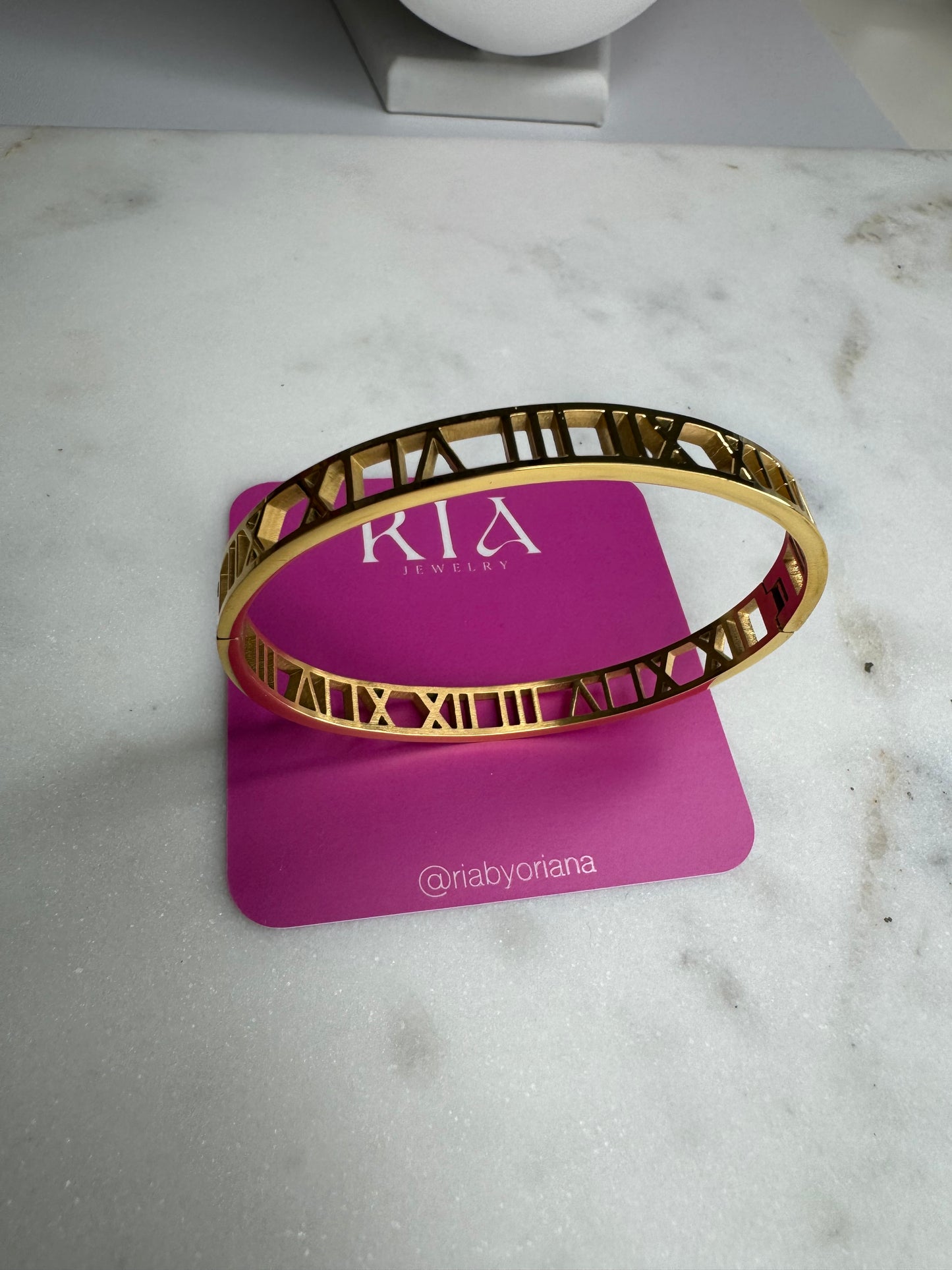 Roman Numeral Bangle