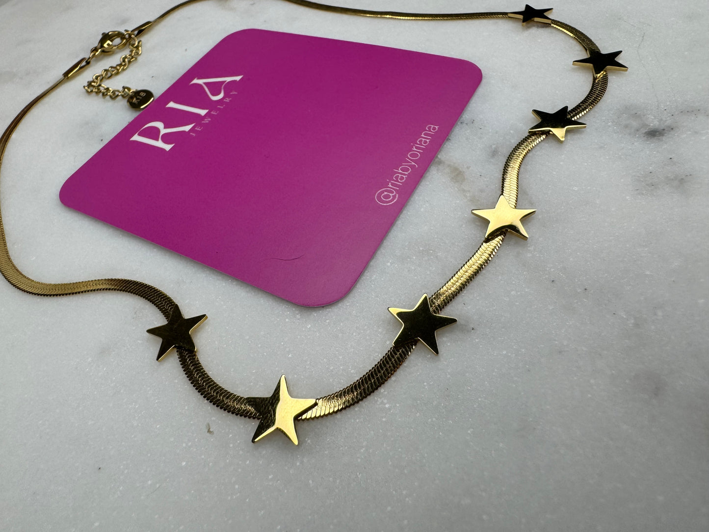 Snake Stars Necklace